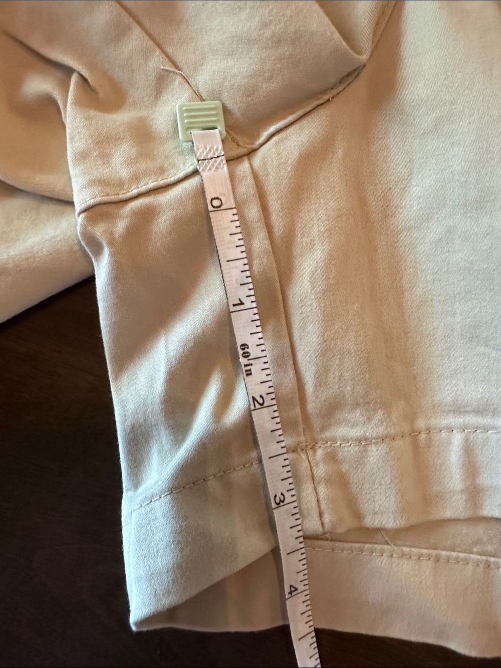 Cambridge Dry Goods Beige Rope-Belt Women's Shorts Size 10 NWT - Picture 12 of 12